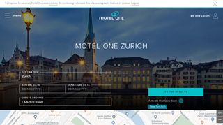 
                            7. Hotels Zurich Motel One | cheap budget design hotel Zurich