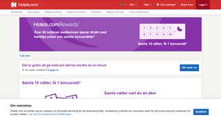 
                            3. Hotels.com – erbjudanden och rabatter på hotellbokningar från ...