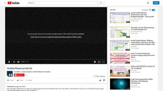 
                            6. Hotelsoftware protel Air - YouTube