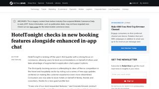 
                            13. HotelTonight checks in new booking features alongside enhanced in ...