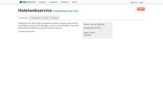 
                            12. Hotelwebservice - CB Insights