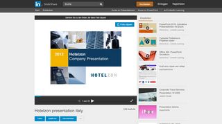 
                            6. Hotelzon presentation italy - SlideShare