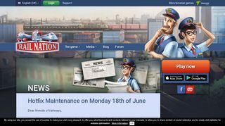 
                            8. Hotfix Maintenance on Monday 18th of June - Free ... - Rail Nation