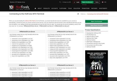 
                            7. HotForex MT4 Trading Platform – How to connect | Forex Broker