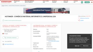 
                            1. Hotinker - Comércio Material Informático, Unipessoal Lda, Rua ...