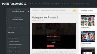 
                            4. Hotlegsandfeet Password – Porn PasswordsZ
