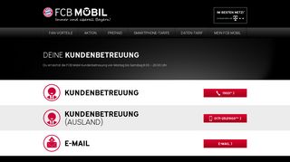 
                            3. Hotline- und E-Mail Support - FC Bayern Mobil