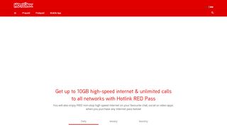 
                            8. Hotlink RED Pass: Up to 10GB high-speed Internet + non-stop calls to ...