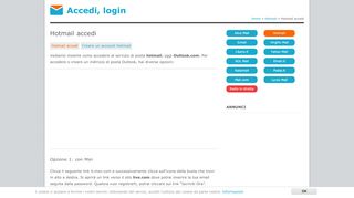 
                            6. Hotmail accedi | Accedi, login