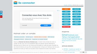 
                            9. Hotmail créer un compte | Se connecter