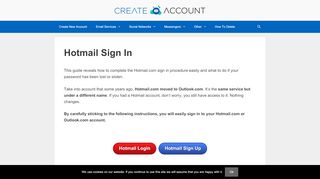 
                            9. Hotmail email sign in, Msn Hotmail account login mail - Hotmail.com