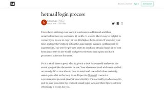 
                            11. hotmail login process – hotmail login – Medium
