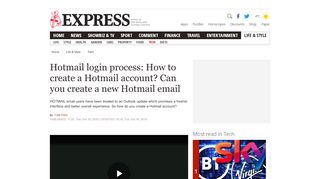 
                            4. Hotmail login process: How to create a hotmail account Can you ...
