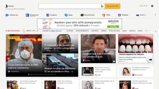 
                            2. Hotmail, Outlook, noticias en video, viajes, autos ... - MSN.com