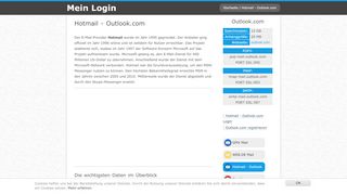 
                            6. Hotmail - Outlook.com | Mein Login