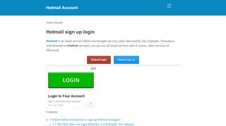 
                            7. Hotmail Sign in – www.hotmail.com – Hotmail Login Page - Scalar