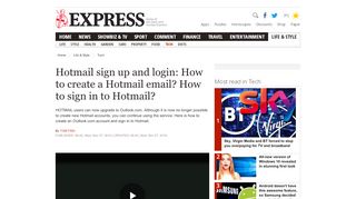 
                            11. Hotmail sign up and login: How to create a Hotmail email? How to ...