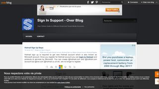 
                            6. Hotmail Sign Up Steps - Sign In Support - Over Blog