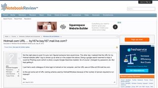 
                            4. Hotmail.com URL ... by167w.bay167.mail.live.com? - NotebookReview ...