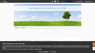 
                            7. Hotmaillogin.over-blog.com - - Hotmail Sign