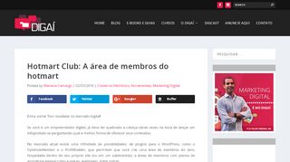 
                            13. Hotmart Club: A área de membros do Hotmart | Digaí