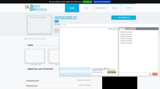 
                            12. Hotscope.tv - And 50 websites like Hotscope - Odir.us