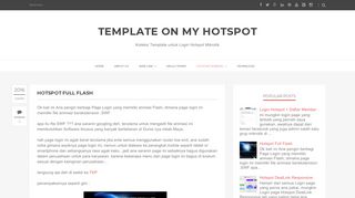 
                            2. Hotspot Full Flash | TEMPLATE ON MY HOTSPOT
