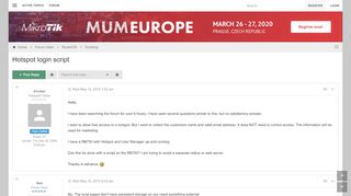 
                            5. Hotspot login script - MikroTik