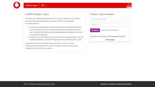 
                            1. Hotspot-Logins verwalten - Vodafone Hotspot