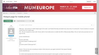 
                            2. Hotspot page for mobile phone! - MikroTik