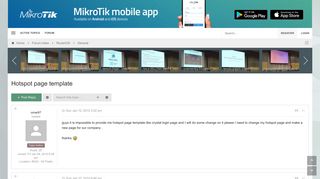 
                            7. Hotspot page template - MikroTik