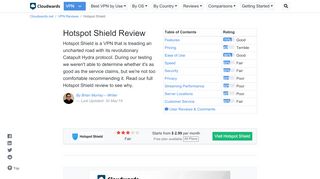 
                            10. Hotspot Shield Review - Updated 2019 - Cloudwards