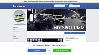 
                            12. Hotspot UMM Porto - Startseite | Facebook