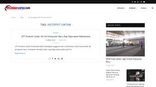 
                            8. hotspot untan Archives | Mimbar Untan