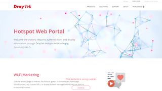 
                            6. Hotspot Web Portal - DrayTek