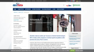 
                            1. Hotspot Wi-Fi - Devitalia Telecomunicazioni