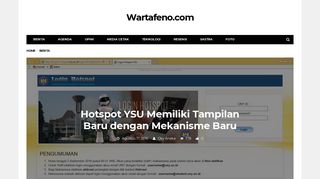 
                            8. Hotspot YSU Memiliki Tampilan Baru dengan Mekanisme Baru ...