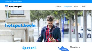 
                            11. HOTSPOT.KOELN - kostenfreies Internet für alle - NetCologne