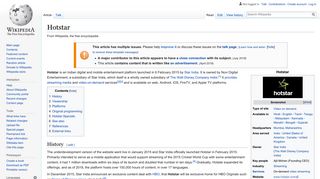 
                            12. Hotstar - Wikipedia