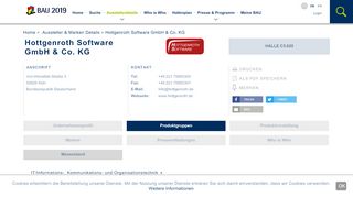 
                            12. Hottgenroth Software auf der BAU 2019