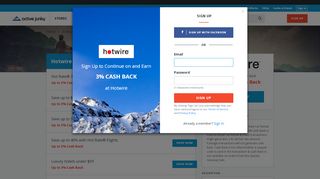 
                            11. Hotwire Cash Back and Coupon Codes | Active Junky