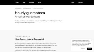 
                            1. Hourly guarantees | Uber