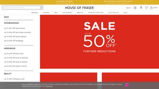 
                            6. House of Fraser Sale | Up to 60% off - House of Fraser