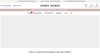 
                            9. HOUSE of GERRY WEBER: Damenmode ohne Versandkosten kaufen
