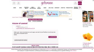 
                            12. House of usenet - GoFeminin