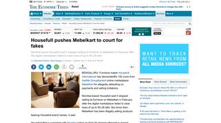 
                            7. Housefull pushes Mebelkart to court for fakes - The Economic Times