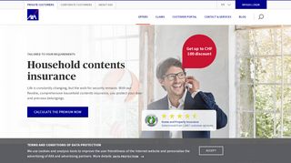 
                            1. Household contents insurance: take out insurance online - AXA
