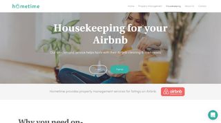 
                            7. Housekeeping | Hometime | Property Management for Airbnb