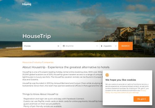 
                            5. HouseTrip | Tripping.com Rentals | Tripping.com