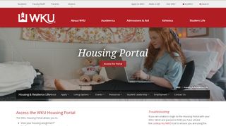 
                            12. Housing Portal | Western Kentucky University